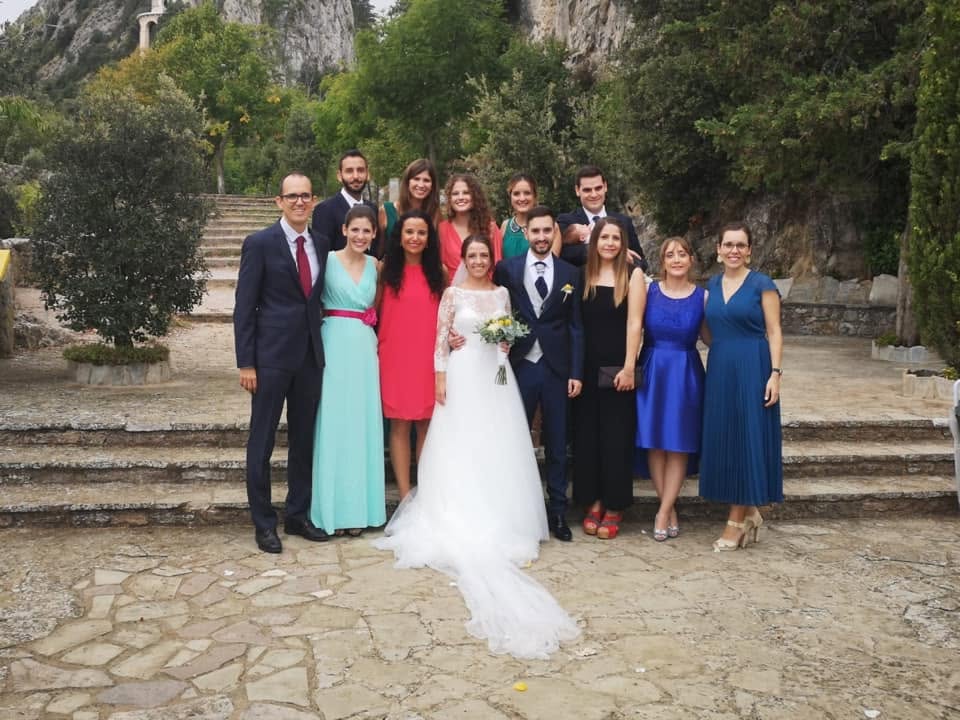 Boda real con varias invitadas vestidas por Nova Moda